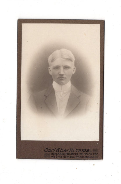 Fotografie Herrenportrait - Kassel 1900er