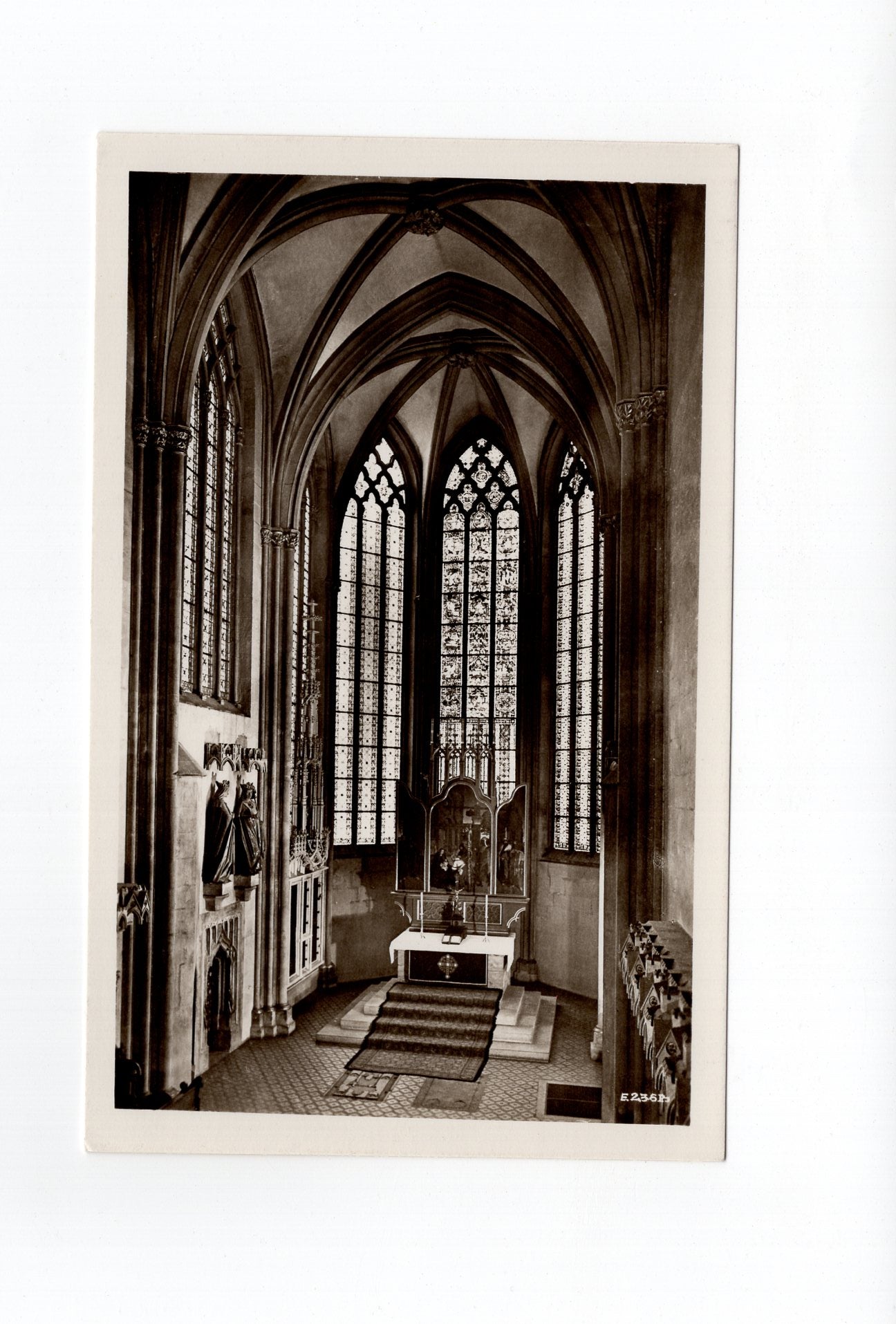 Ansichtskarte  Dom zu Meißen / Hoher Chor