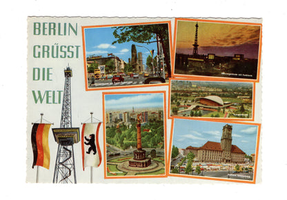 Ansichtskarte Berlin grüßt die Welt