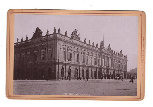 Fotografie Berlin / Die Ruhmeshalle - 1890er  / CAB U-35