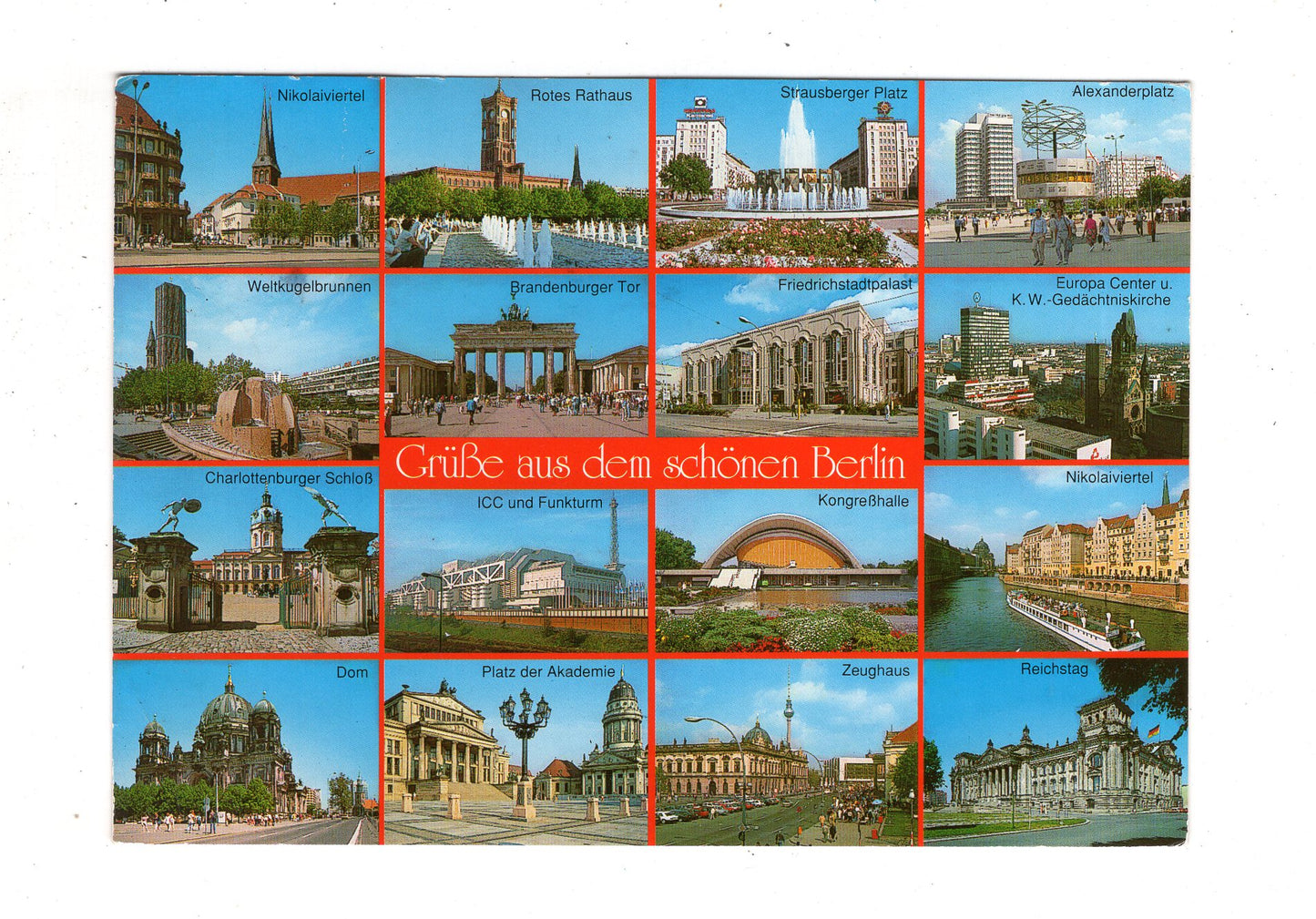 Ansichtskarte Berlin / ICC und Funkturm +++