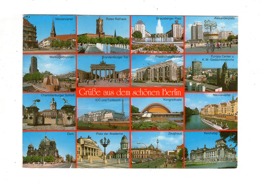 Ansichtskarte Berlin / ICC und Funkturm +++