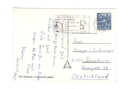 Ansichtskarte Drei-Pässe-Fahrt / Tirol-Bayern / Österreich-Deutschland