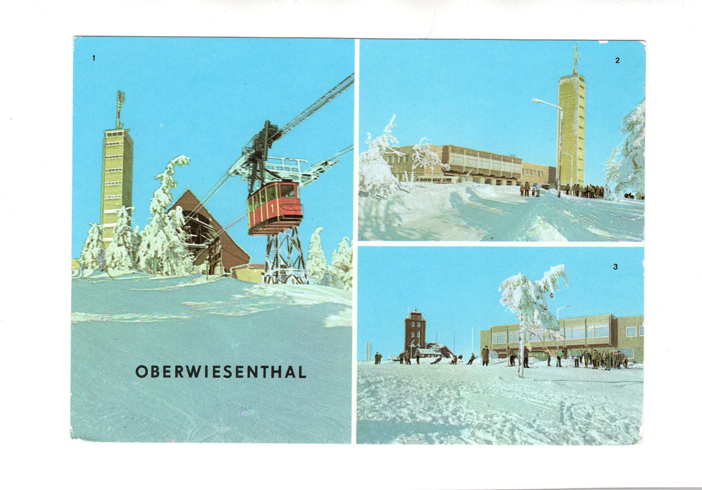Ansichtskarte Oberwiesenthal / HOG Fichtelberghaus +++