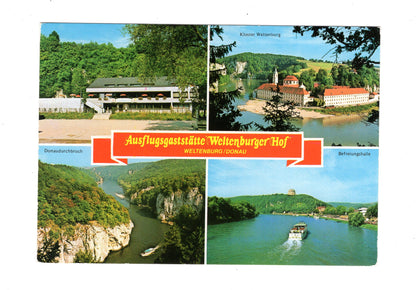 Ansichtskarte Ausflugsgaststätte Weltenburger Hof / Weltenburg / Donau