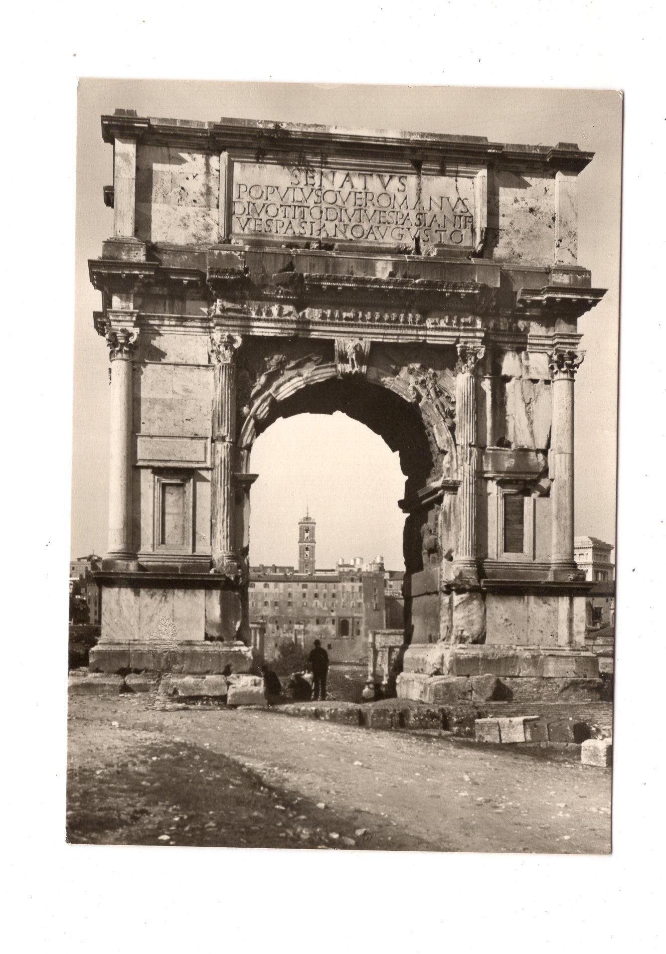 Ansichtskarte Roma Rom / Forum / Titusbogen / Italien / N1-56