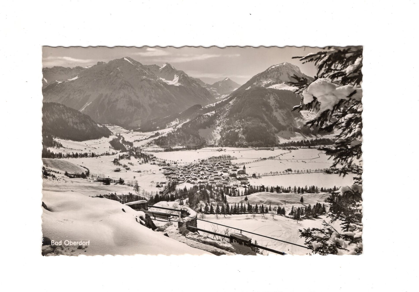 Ansichtskarte Bad Oberdorf / Allgäuer Alpen / I1-61