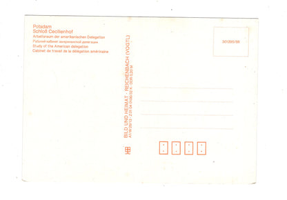 Ansichtskarte Potsdam / Schloss Cecilienhof / Arbeitsraum / M1-54