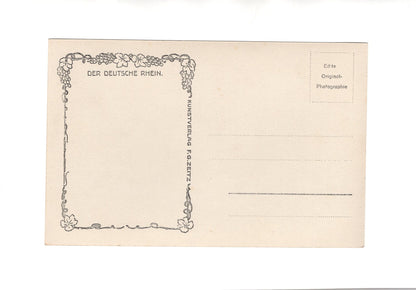 Ansichtskarte Schloss Stolzenfels mit Oberlahnstein