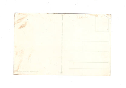 Ansichtskarte New Market / Kalkutta / Indien