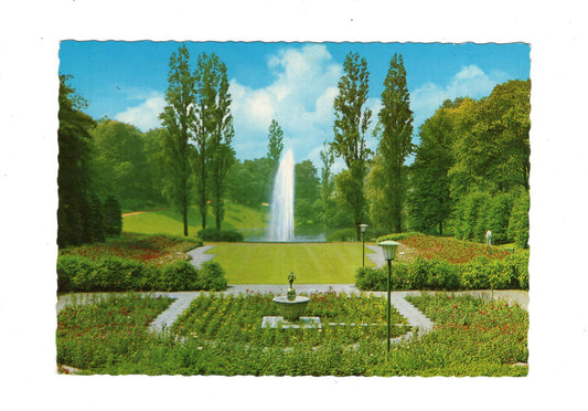 Ansichtskarte Bochum / Rosengarten