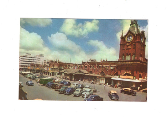 Ansichtskarte New Market / Kalkutta / Indien