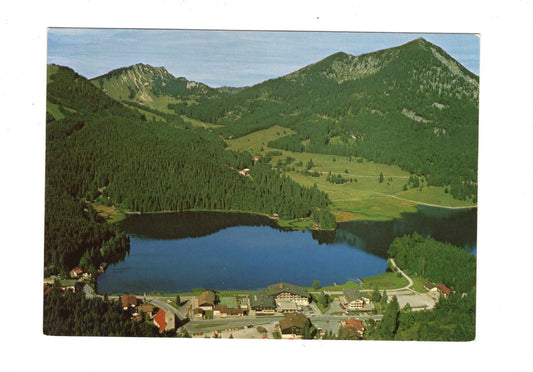 Ansichtskarte Spitzingsee mit Blick zur Bodenschneid / H1-63