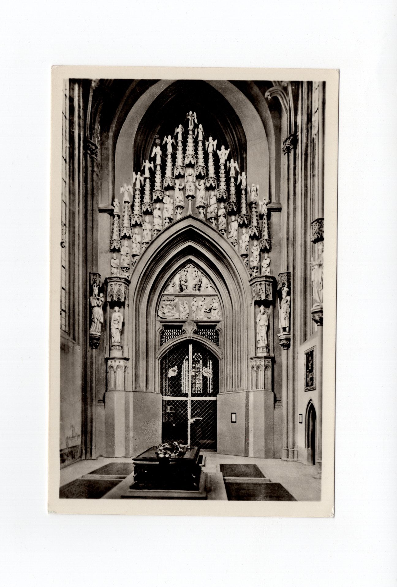 Ansichtskarte  Dom zu Meißen / Westportal