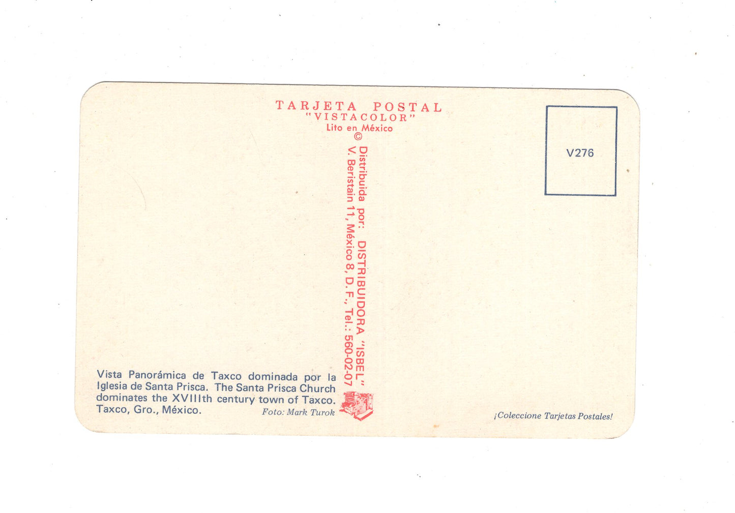 Ansichtskarte Taxco / Iglesia de Santa Prisca / Mexiko