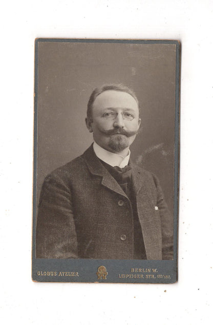 Fotografie Herrenportrait - Berlin 1900er