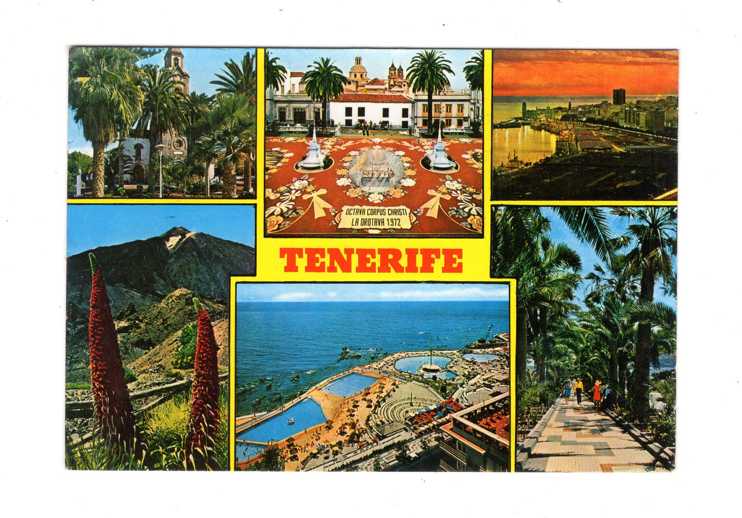 Ansichtskarte Teneriffa / Spanien