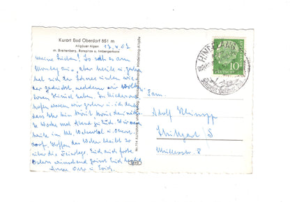 Ansichtskarte Bad Oberdorf / Allgäuer Alpen / I1-61