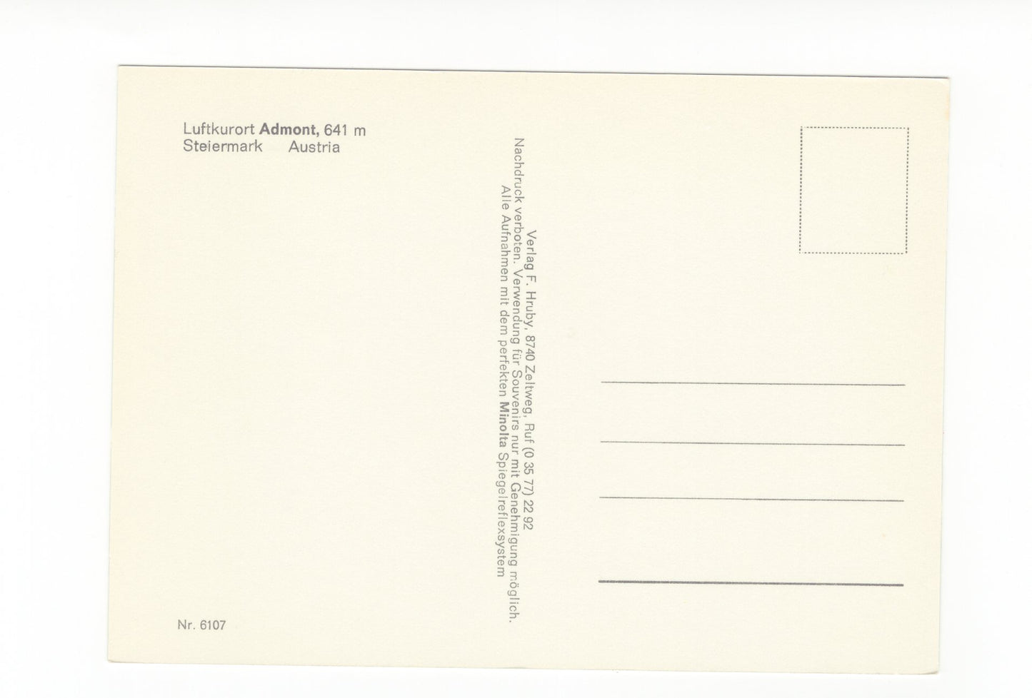 Ansichtskarte Admont / Steiermark / Österreich