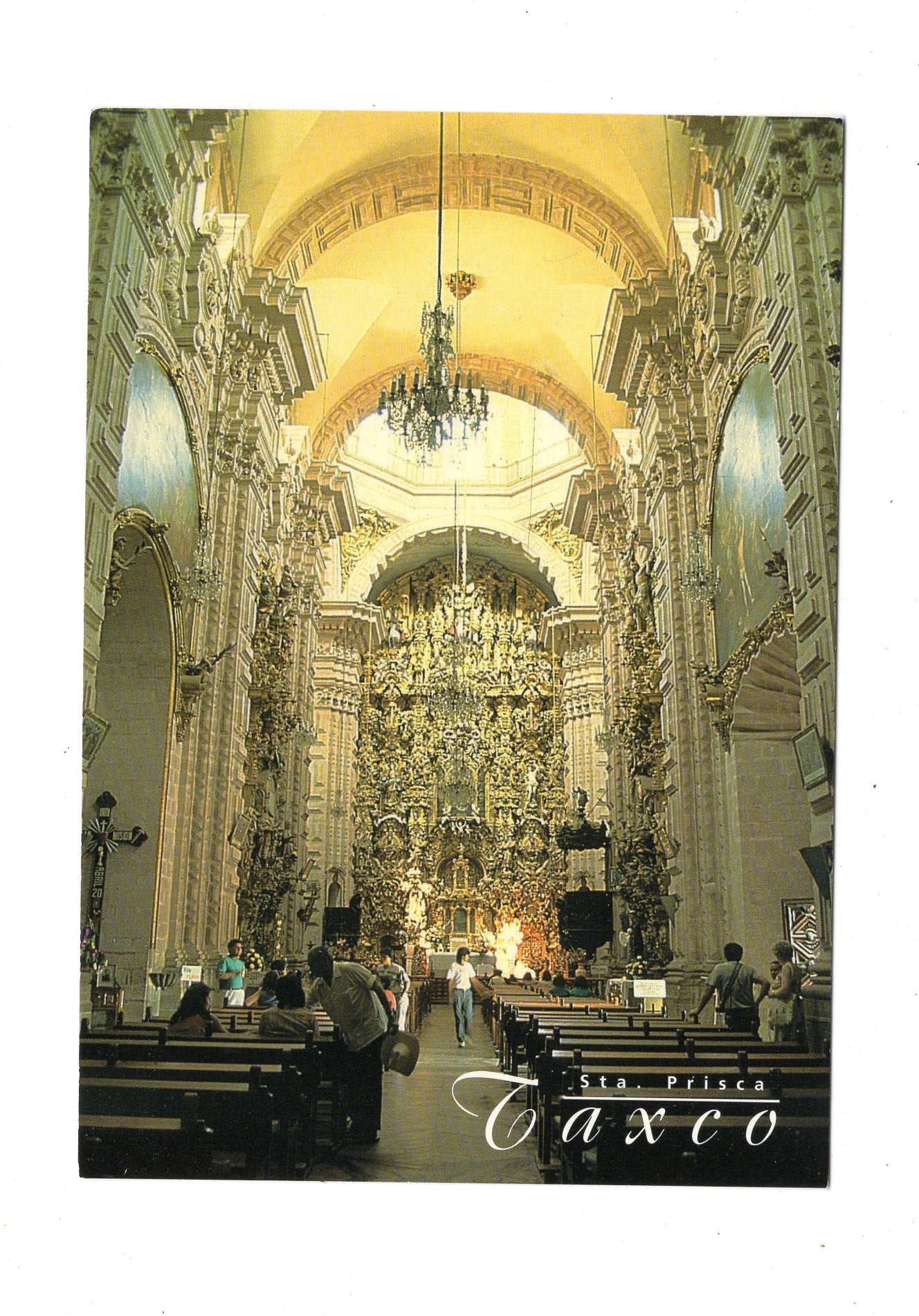 Ansichtskarte Taxco / Iglesia de Santa Prisca / Mexiko