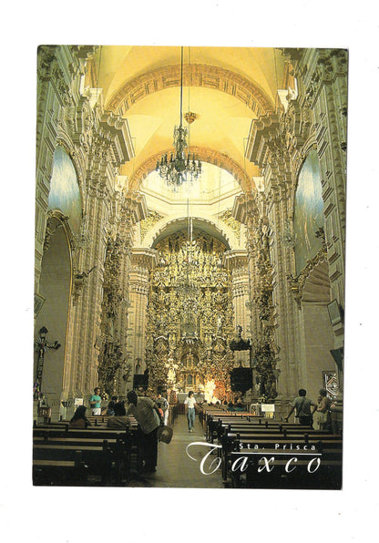 Ansichtskarte Taxco / Iglesia de Santa Prisca / Mexiko