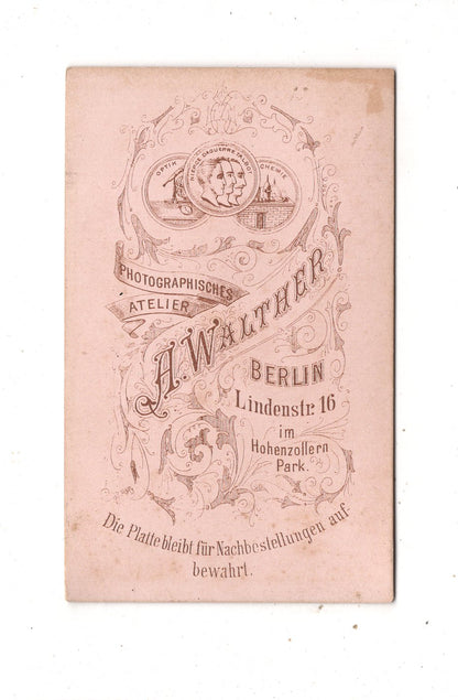 Fotografie Soldat - Berlin um 1880