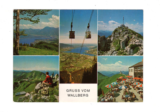 Ansichtskarte Wallberg / Wallbergbahn Rottach-Egern / H1-63
