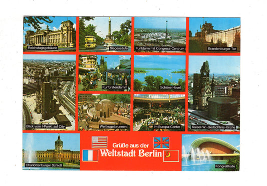 Ansichtskarte Berlin / Weltkugelbrunnen +++ / K1-50