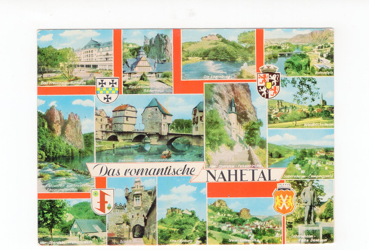 Ansichtskarte Das romantische Nahetal / Bad Kreuznach +++