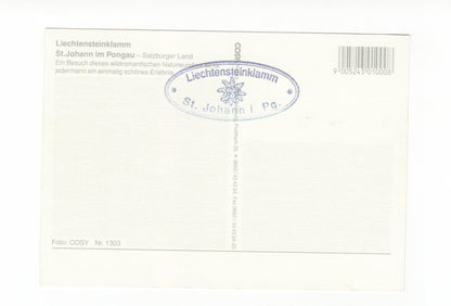 Ansichtskarte St. Johann im Pongau / Liechtensteinklamm / Österreich