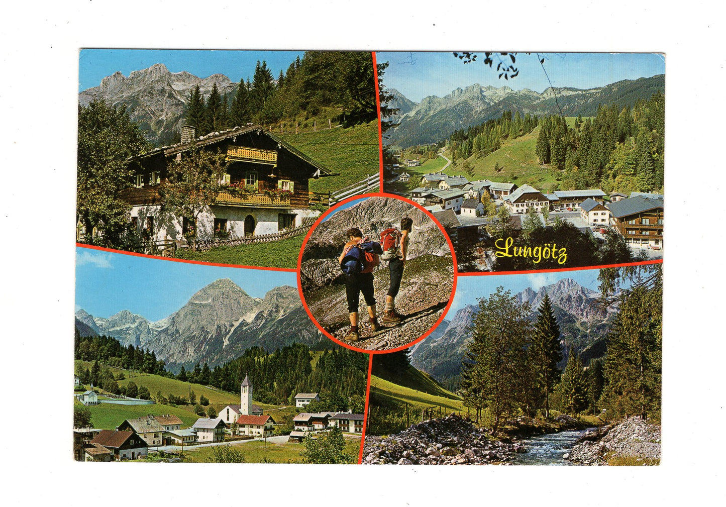 Ansichtskarte Lungötz im Lammertal / Land Salzburg / Österreich