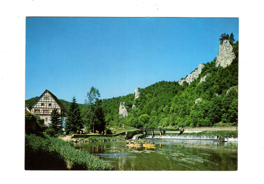 Ansichtskarte Beuron-Thiergarten / Gasthaus - Pension Neumühle