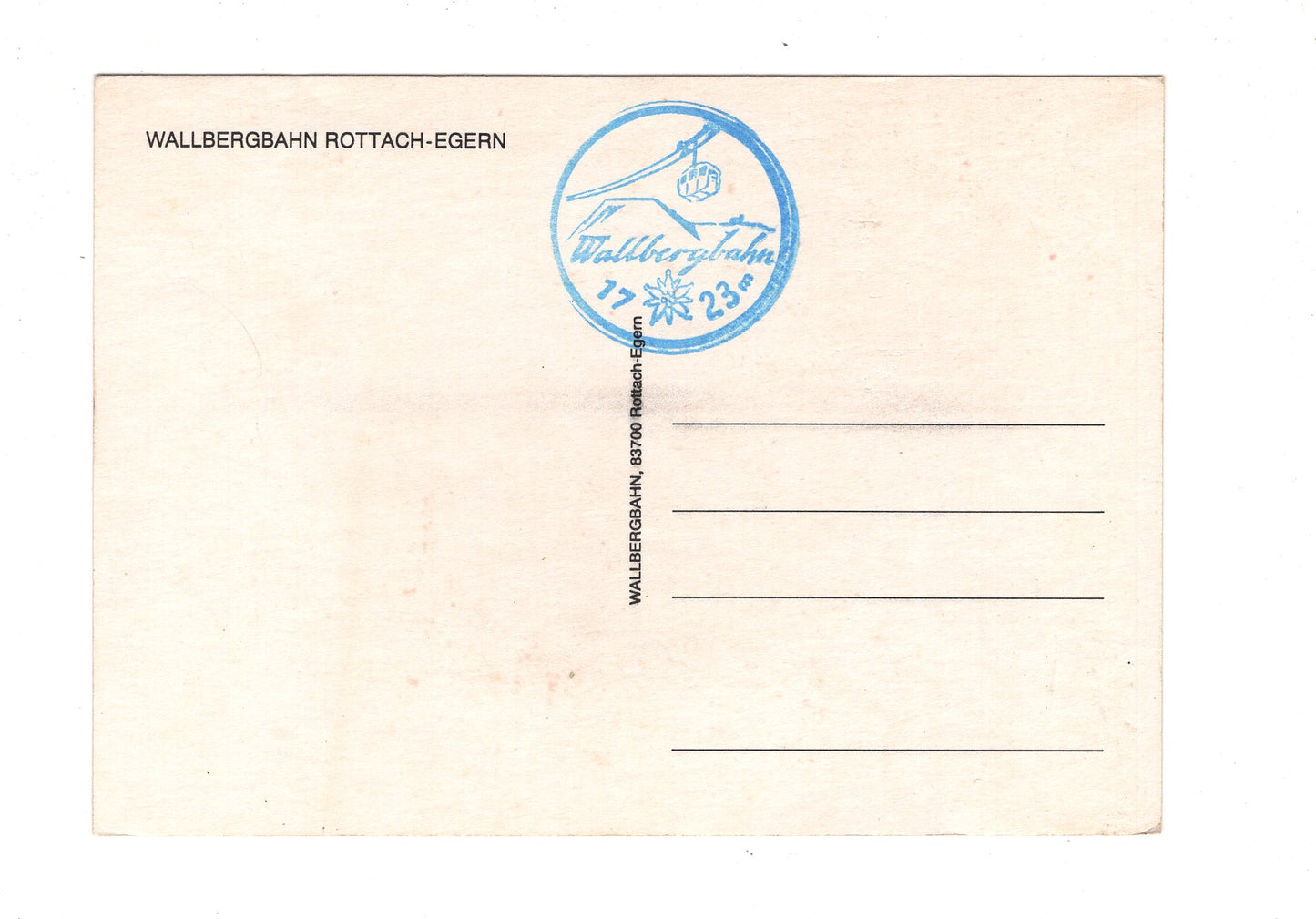 Ansichtskarte Wallberg / Wallbergbahn Rottach-Egern / H1-63