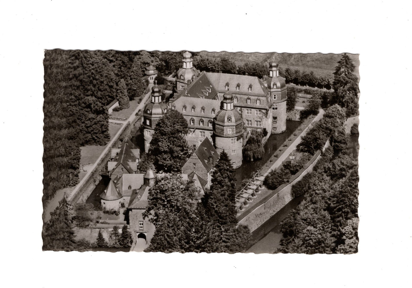 Ansichtskarte Schloss Crottorf / Rheinland