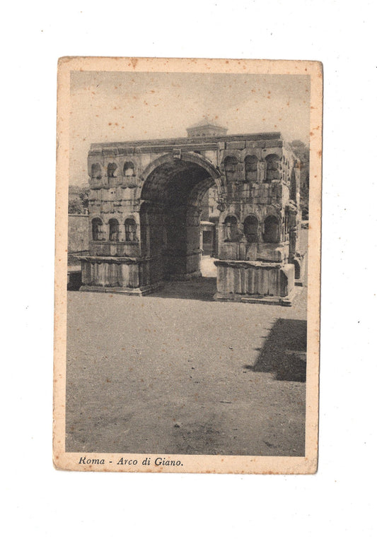 Ansichtskarte Roma Rom / Arco di Giano / Italien / N1-56