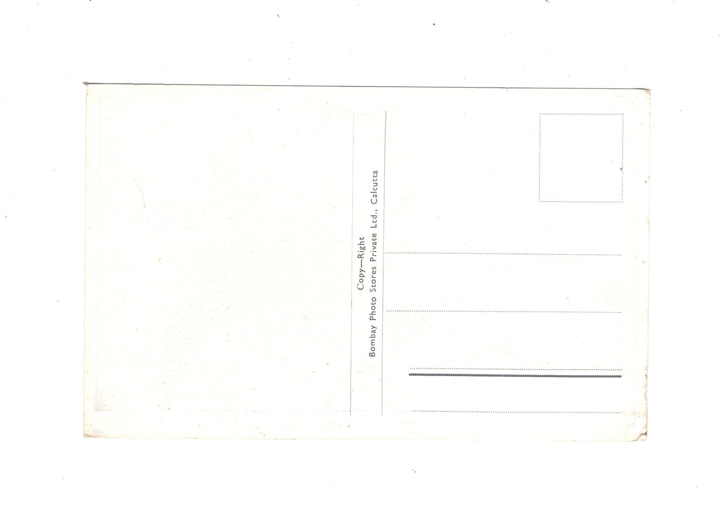 Ansichtskarte Old Court House Street / Kalkutta / Indien