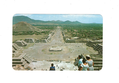 Ansichtskarte San Juan Teotihuacan / La Plaza de la Luna / Mexiko