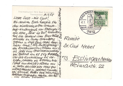Ansichtskarte Bad Krozingen / Theresienbad