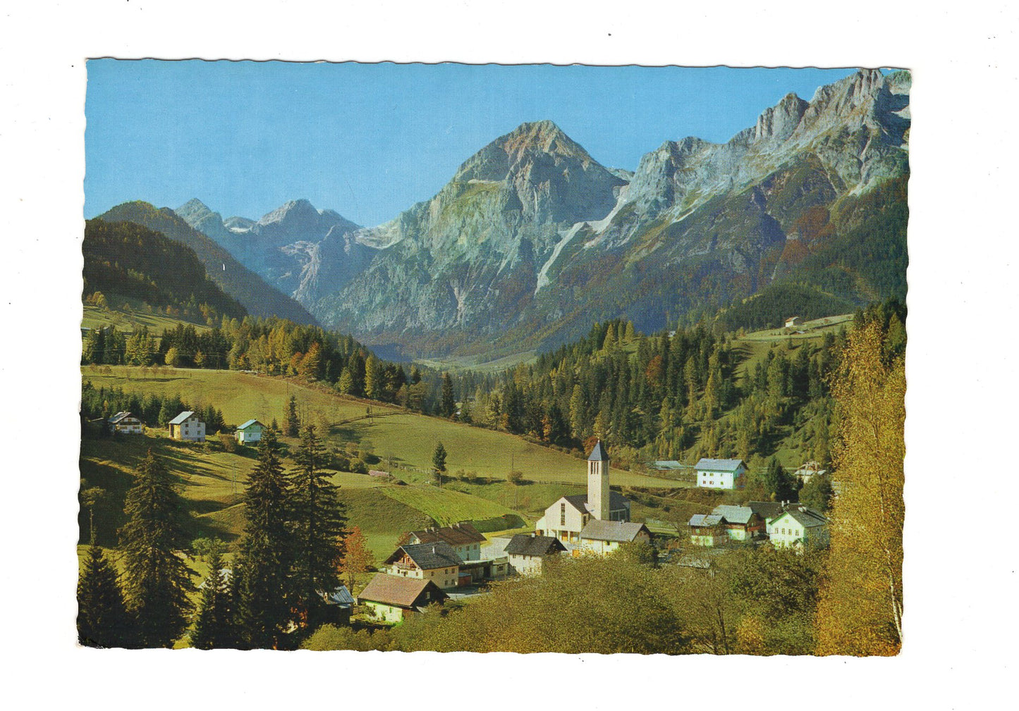 Ansichtskarte Sommerfrische Lungötz im Lammertal / Salzburger Land / Österreich