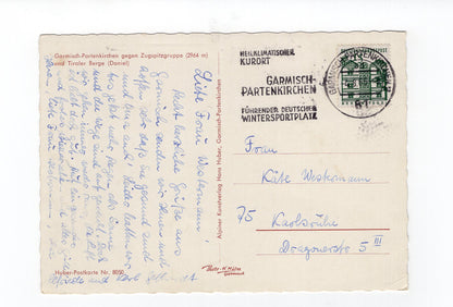 Ansichtskarte Garmisch-Partenkirchen