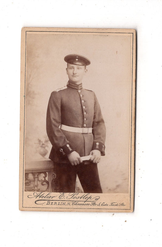 Fotografie Soldat - Berlin 1903