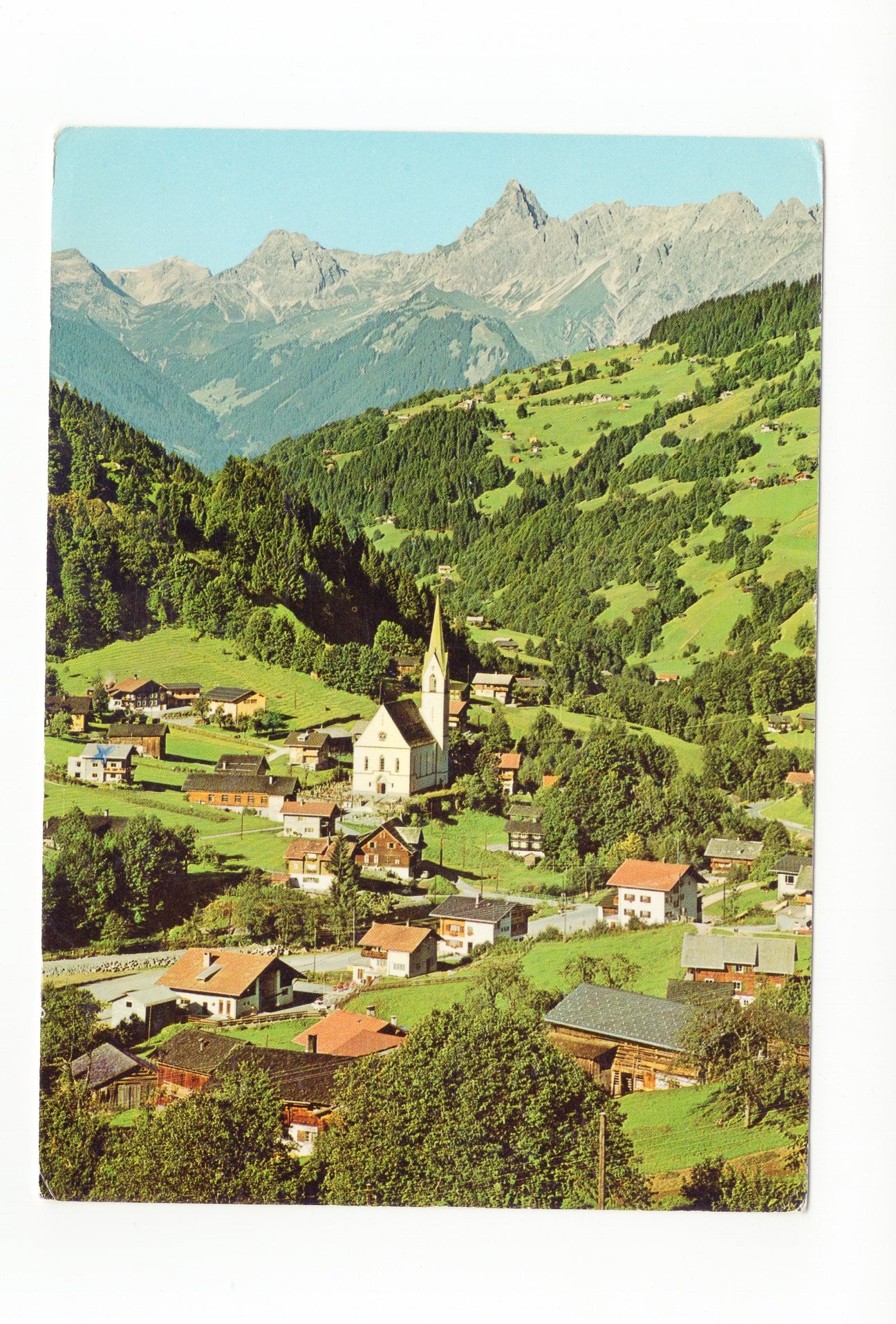 Ansichtskarte Silbertal / Montafon / Österreich