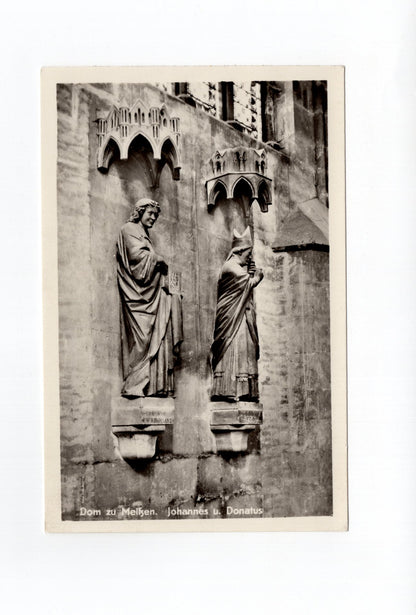Ansichtskarte  Dom zu Meißen / Johannes und Donatus