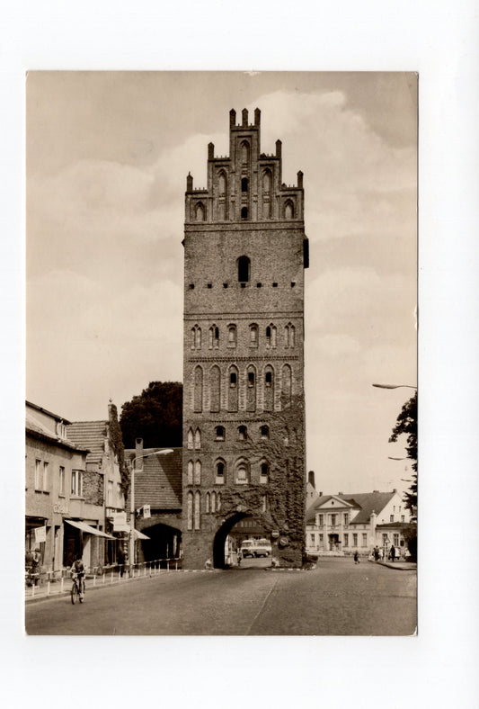 Ansichtskarte Anklam / Steintor