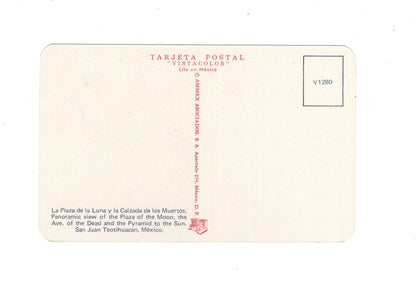 Ansichtskarte San Juan Teotihuacan / La Plaza de la Luna / Mexiko
