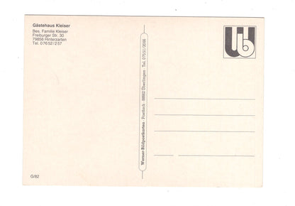 Ansichtskarte Pension Restaurant Bürgerstüble / Hinterzarten im Schwarzwald / G1-66