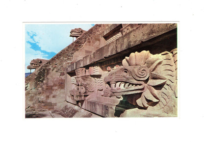 Ansichtskarte San Juan Teotihuacan / Cabeza Serpiente / Mexiko