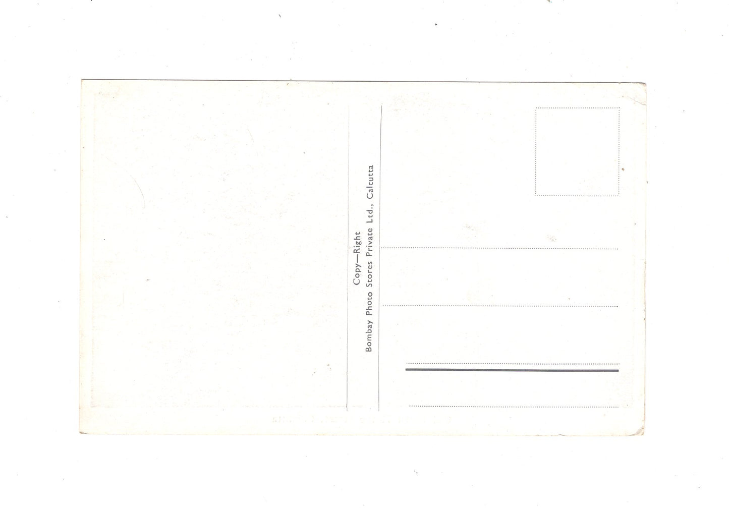 Ansichtskarte Old Court House Street / Kalkutta / Indien