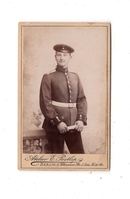 Fotografie Soldat - Berlin 1903