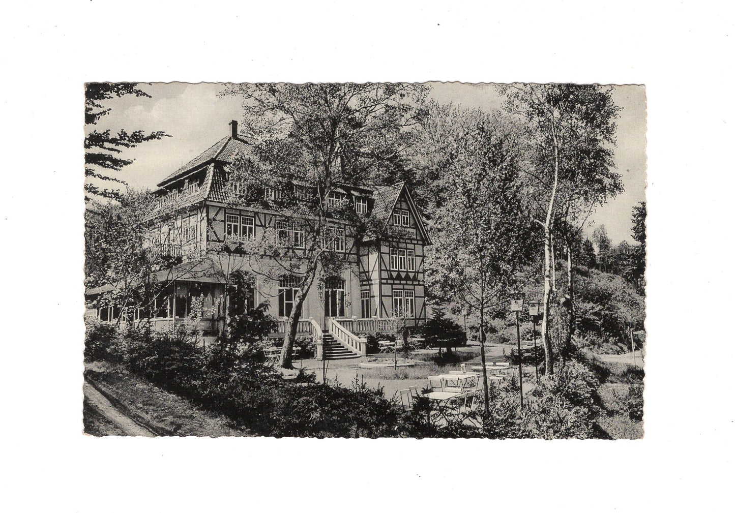 Ansichtskarte Waldschlösschen (Bremkertal) über Göttingen